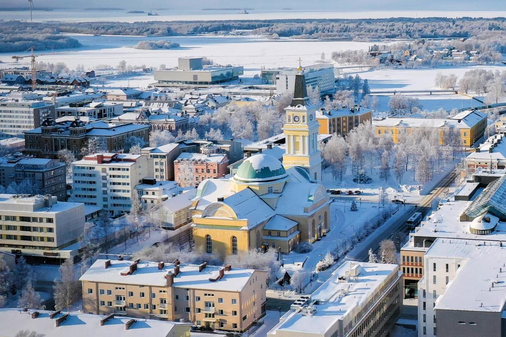Kaarteen Yksioe Oulu Exterior photo